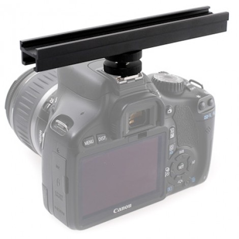 MINI BINARIO SU SLITTA FLASH 20CM