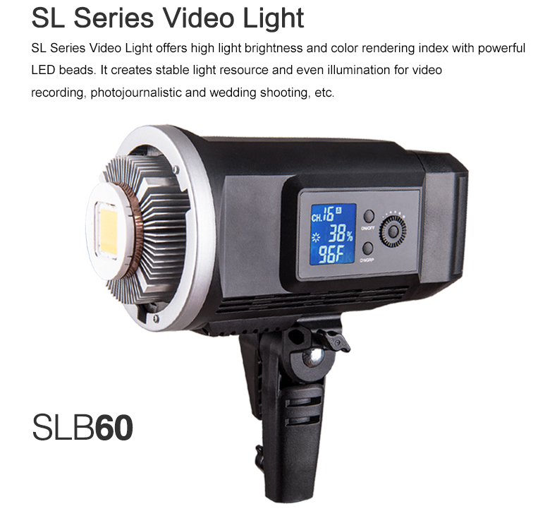 ILLUMINATORE LED - SLB-60W - BATTERIA