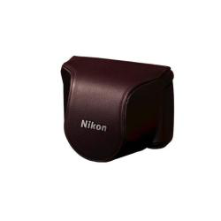 CB-N2000SH Brown set custodia x Nikon 1 J1+10mm