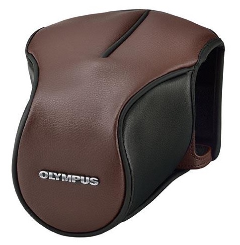 CS-46FBC brown Body jacket with front case for E-M5 Mark II