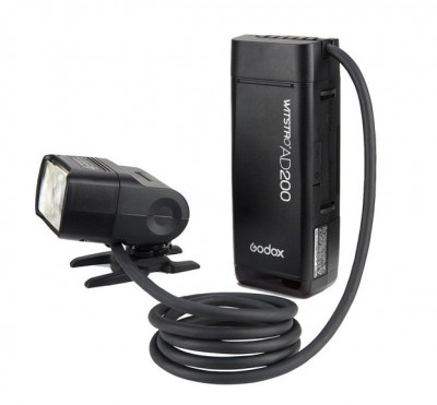 EC200 Testa Flash Estendibile per AD200 con Cavo 1,8mt