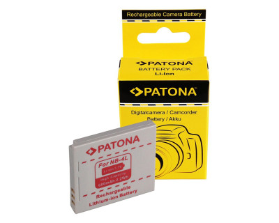 Batteria Canon NB-4L (Ixus 30, 40, 50, 60, 70, 80 e Powershot SD200, SD300, SD400, SD430, SD750)