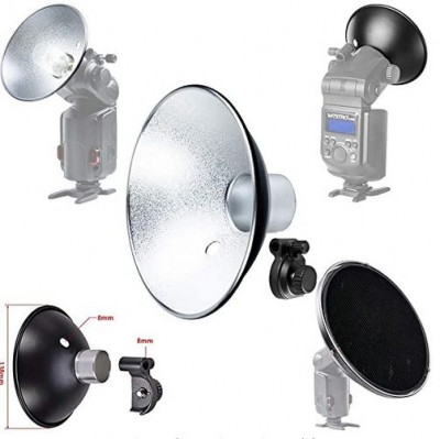 AD-S6 Parabola Standard con Attacco Ombrello per AD200Pro/AD360
