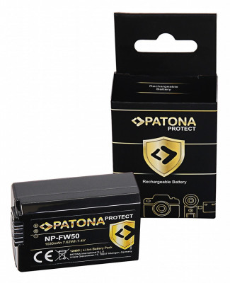 PROTECT BATTERY NP-FW50 (Sony NEX-3, NEX-5, NEX-6, NEX-7, A5000, A6000, A6300, A6500)