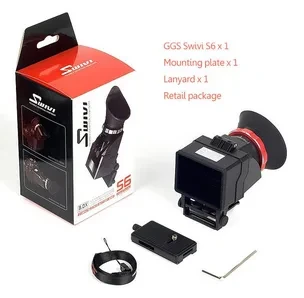 S6 LCD Viewfinder Displaylupe Mirino 3.2