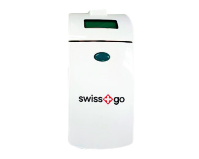 Caricabatterie universale D-749U con LCD - Bianco