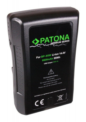 PREMIUM BATTERY V-MOUNT 95WH SONY BP95WS DSR 250P 600P 650P 652P