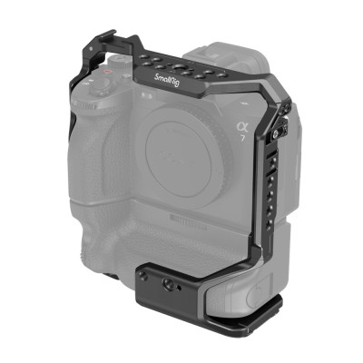 Cage per Sony Alpha 7S III / 7 IV / 7R IV con Battery Grip VG-C4EM