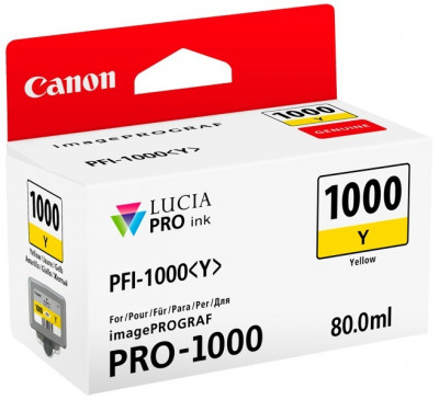 PFI-1000 Y Yellow 80ML