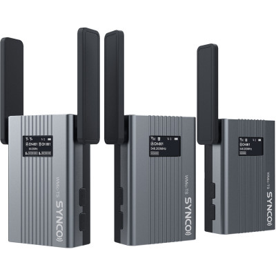 Microfono Wireless WMic-TS 150mt 2 TRASMETTITORI + 1 RICEVITORE