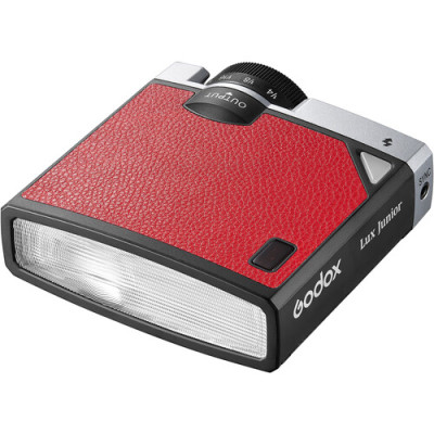 Retro camera flash lux junior RED