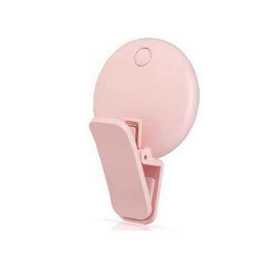 ILLUMINATORE LED A CLIP BL-01P PER SMARTPHONE PINK