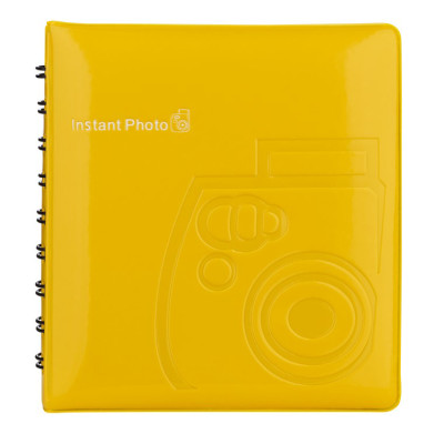 ALBUM 64 FOTO GIALLO INSTAX