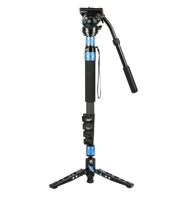 Monopiede P-325FS VIDEO Carbonio + Testa Video VH-10