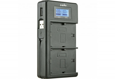 Doppio carica batterie NP-FZ100 con funzione powerbank