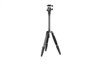 TRAVELER 5CX Treppiede in fibra di carbonio + Testa B-00K