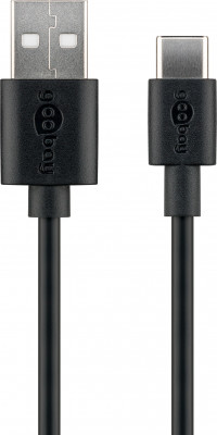 CAVO USB-C USB 2.0 TIPO A RICARICA E SINCRONIZZA 1MT