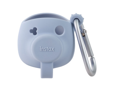 Custodia in silicone blu per instax Pal