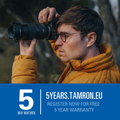 Immagine della promozione 5 anni di garanzia TAMRON