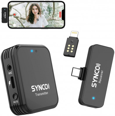 G1TL MICROFONO WIRELESS USB C/LIGHTNING