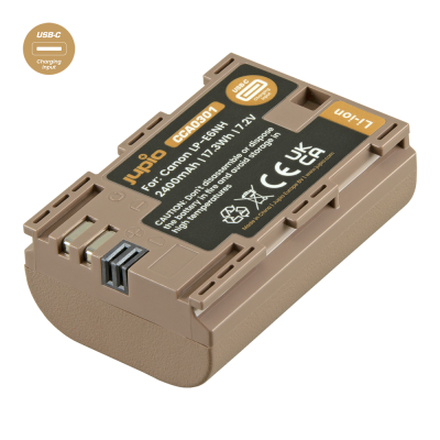 ULTRA C Canon LP-E6NH (USB-C input) 2400mAh