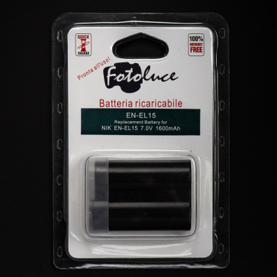 Batteria litio NIKON EN-EL 15 1600mAh