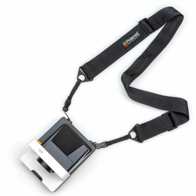 CAMERA STRAP FLAT - BLACK