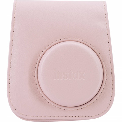 BORSA IN PELLE PER INSTAX MINI 11 BLUSH PINK