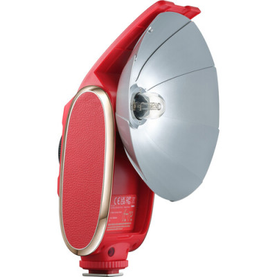 Retro camera flash lux senior RED