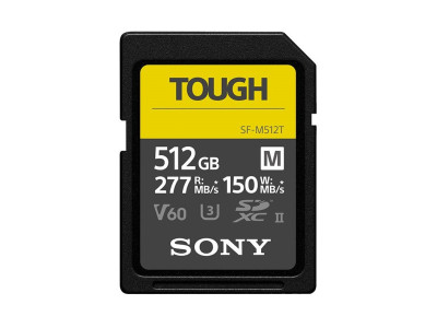SDXC 512GB M TOUGH UHS-II U3 V60 Lettura 277MB/s - Scrittura 150MB/s