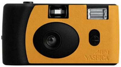 MF-1 Leather Black/Orange