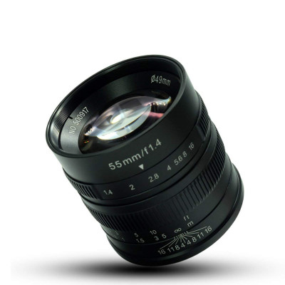 55mm f/1.4 x Fuji BLACK