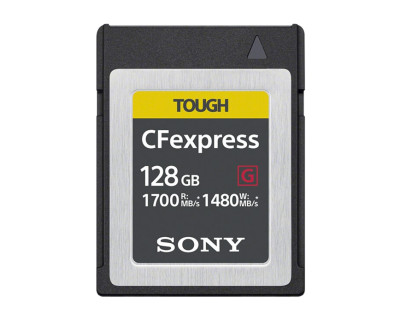 CFexpress 128 GB Type B Tough Serie G 1700MBs/1480MBs