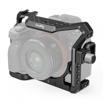 Cage per Sony A7SIII con clamp per cavo HDMI