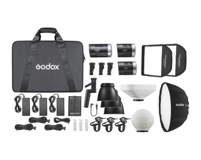 Kit2 con 2 ML30BI e 1 ML60BI con accessori
