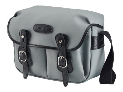 Hadley Small - Tela grigia / Pelle nera