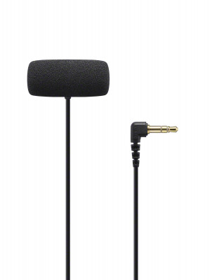 ECM-LV1 microfono lavalier stereo compatto