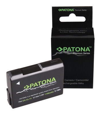 Batteria Premium EN-EL14 Nikon P7100 P7000 D5100 D3200 D3100