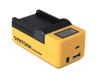 Caricabatterie USB SYNCHRON con display per Nikon EN-EL9