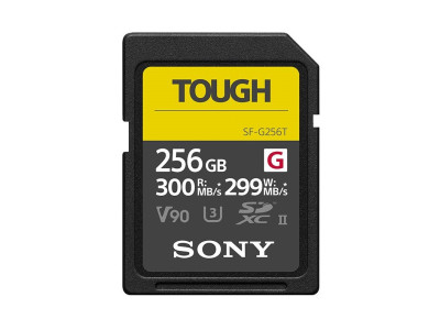 SDXC 256GB G TOUGH UHS II U3 V90 Lettura 300MB/s - Scrittura 299MB/s