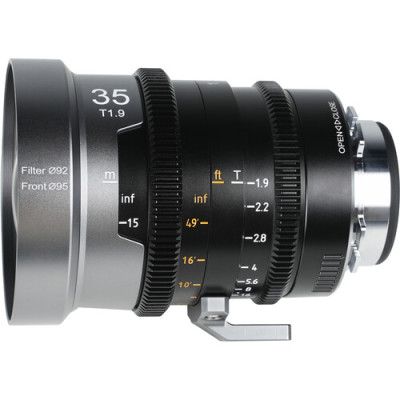 35mm T1.9 IronStar Anamorphic 1.5x FF Cine EF/PL Mount - Blue Flare