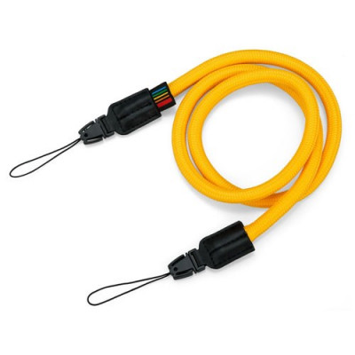 CAMERA STRAP ROUND - YELLOW