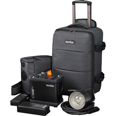 AD-1200 PRO TTL con batteria esterna