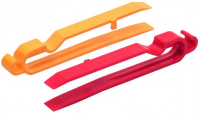 COPPIA PINZE PER CARTA IN PLASTICA