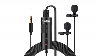 S6D MICROFONO OMNIDIREZIONALE CON 2 LAVALIER A CAVO 6MT