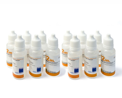 12 flaconi di liquido per macchina del fumo