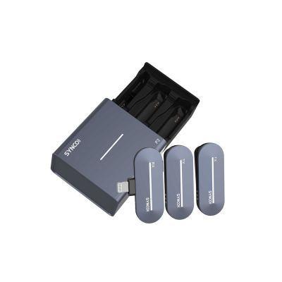 P2L MICROFONO WIRELESS OMNIDIREZIONALE INGR. LIGHTNING IPHONE- 2 TRASMETTITORI