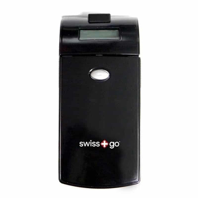 Caricabatterie universale D-749U con LCD - Nero