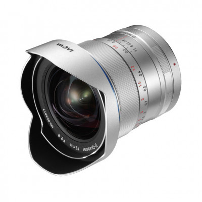 Venus Optics 12mm f/2.8 Zero Distortion per Canon EF argento