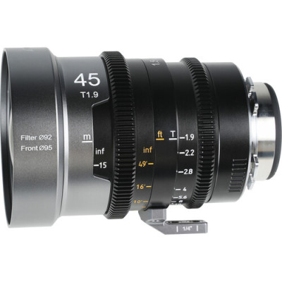 45mm T1.9 IronStar Anamorphic 1.5x FF Cine EF/PL Mount - Blue Flare